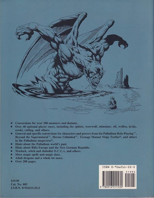 RiftsPalladium - Conversion Book (Genbrug)